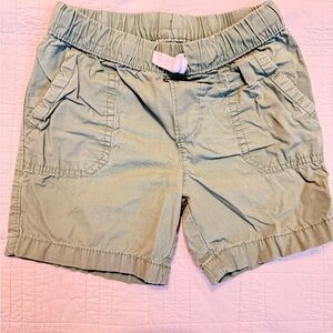 Carter’s Green elastic waist shorts